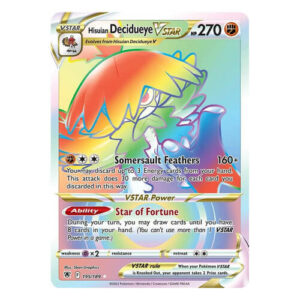 Hisuian Decidueye VSTAR - 195/189 - Hyper Rare