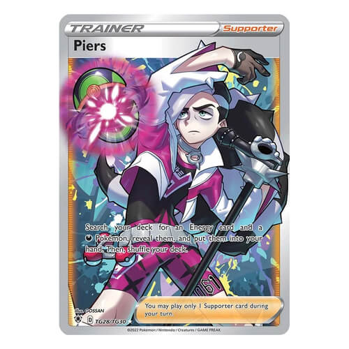 piers pokemon card full art reveal them Piers #187 Prices | Pokemon