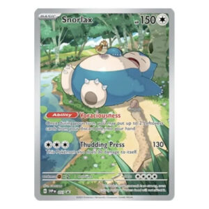 Snorlax - SVP051 - Illustration Rare Promo