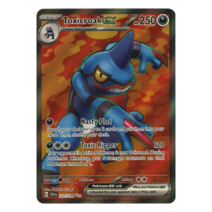 Toxicroak ex - 232/198 - Full Art Secret Rare