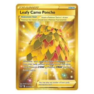 Leafy Camo Poncho - 214/195 - Secret Rare