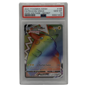 PSA GEM MINT 10 - Pikachu VMAX - 188/185 - Hyper Rare