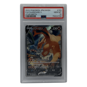 PSA GEM MINT 10 - Charizard V (Japanese) 103/100 - Secret Rare