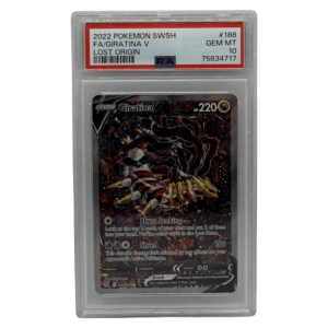 PSA GEM MINT 10 - Giratina V - 186/196 - Alternate Art Ultra Rare