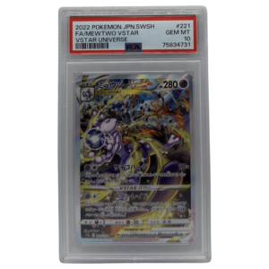 PSA GEM MINT 10 - Mewtwo VSTAR (Japanese) 221/172 - Secret Rare (S12a)