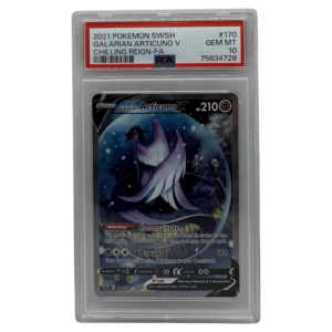 PSA GEM MINT 10 - Galarian Articuno V - 170/198 - Alternate Art Ultra Rare