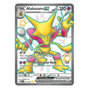 Alakazam ex - 215/091 - Shiny Ultra Rare