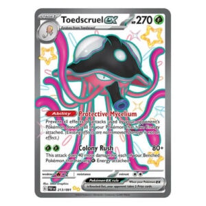 Toedscruel ex - 213/091 - Shiny Ultra Rare