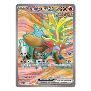 Gouging Fire ex - 188/162 - Full Art Secret Rare