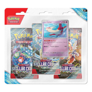 Pokémon Scarlet & Violet 7: Stellar Crown - 3-pack Blister - Latias