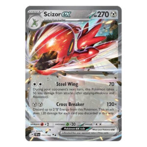 Scizor ex - 111/162 - Ultra Rare