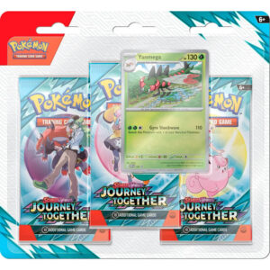 Pokémon Scarlet & Violet 9: Journey Together - 3-Pack Blister - Yanmega