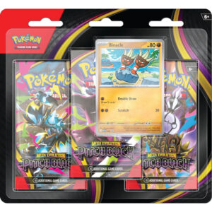 Pokémon Mega Evolution: Pitch Black - 3-Pack Blister