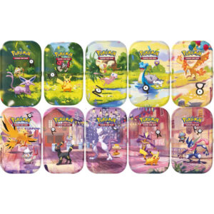 Pokémon: 30th Celebration - Mini Tins - Full Art Set {10 Tins}